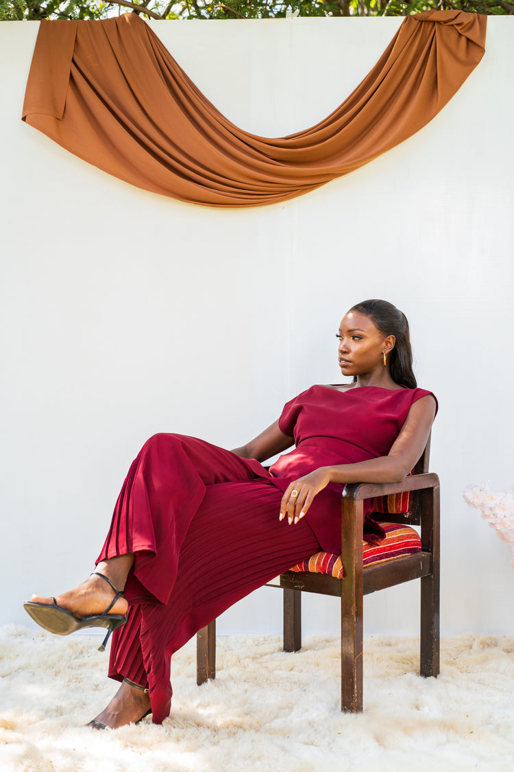 Hera Set-Burgundy
