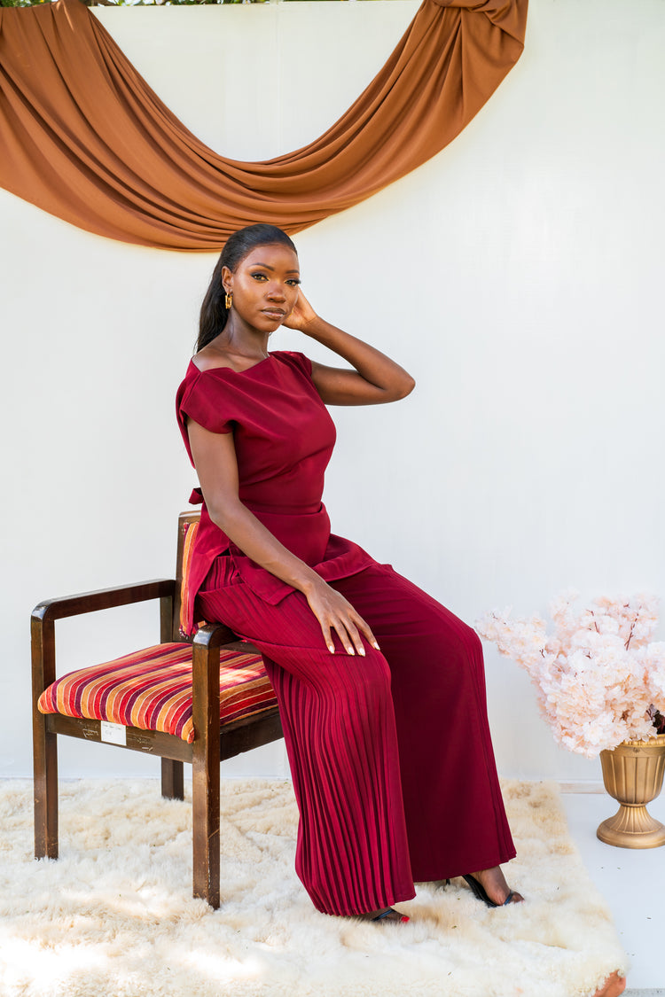 Hera Set-Burgundy