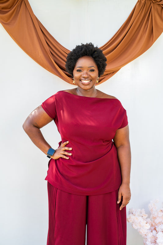 Hera Set-Burgundy