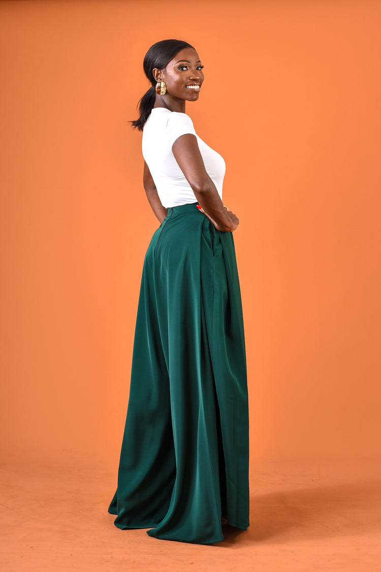 Afya Pants Emerald Green