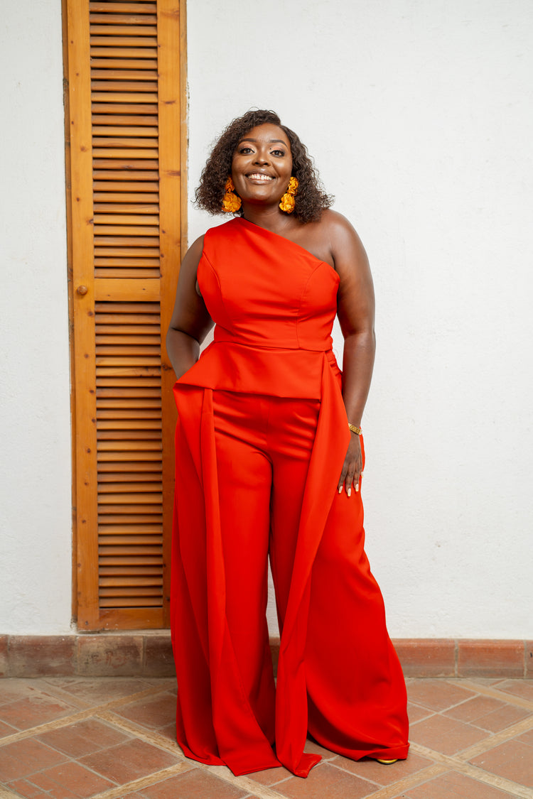 Diallo Set Burnt Orange