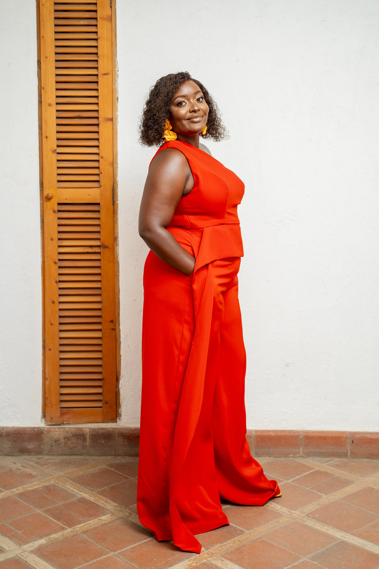 Diallo Set Burnt Orange