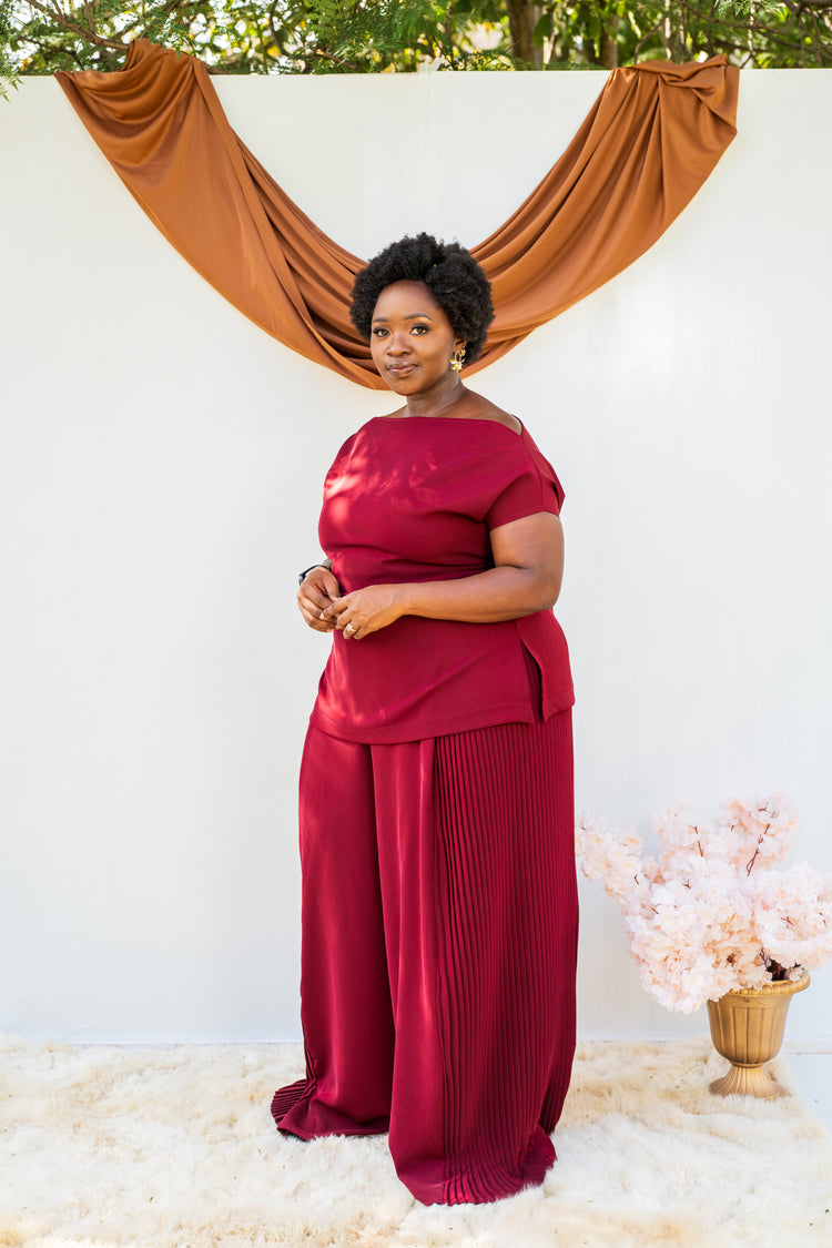 Hera Set-Burgundy